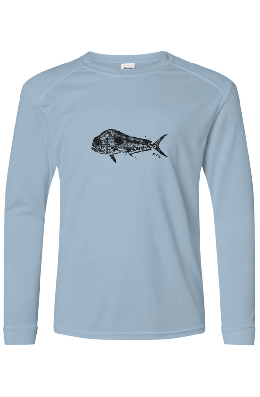 Youth Mahi Dorado Sunshirt