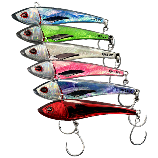 RM5 Solid Resin Abalone 5 Inch UV Minnow Lure