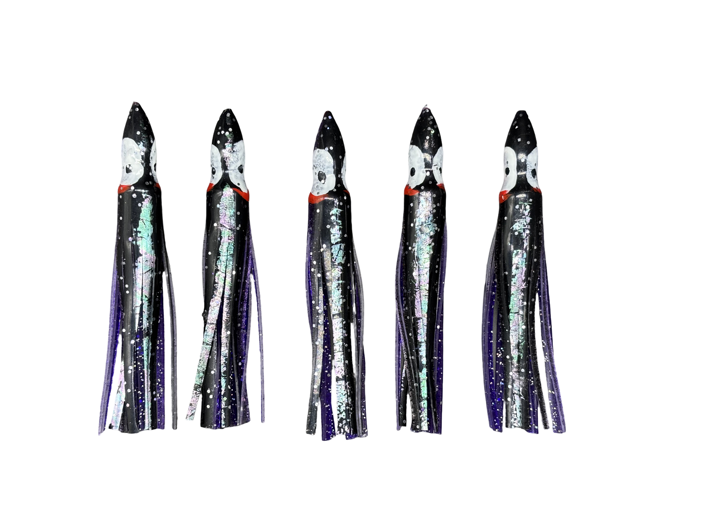4.5" Hoochie Skirts - 5 Pack