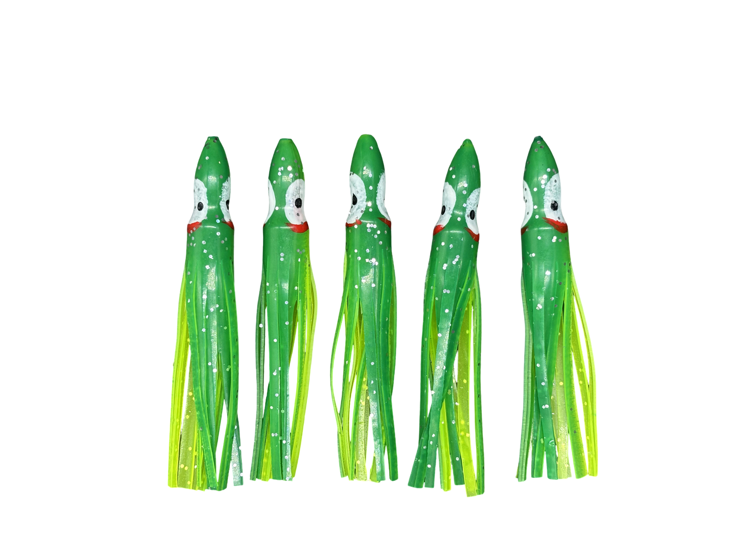 4.5" Hoochie Skirts - 5 Pack