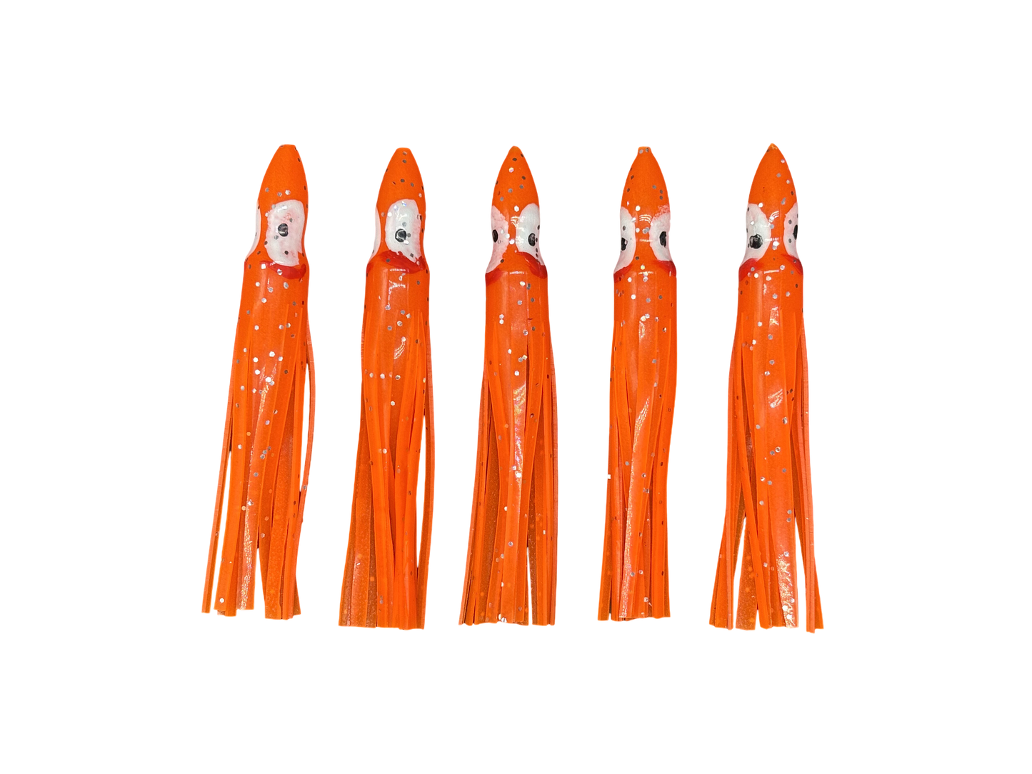 4.5" Hoochie Skirts - 5 Pack