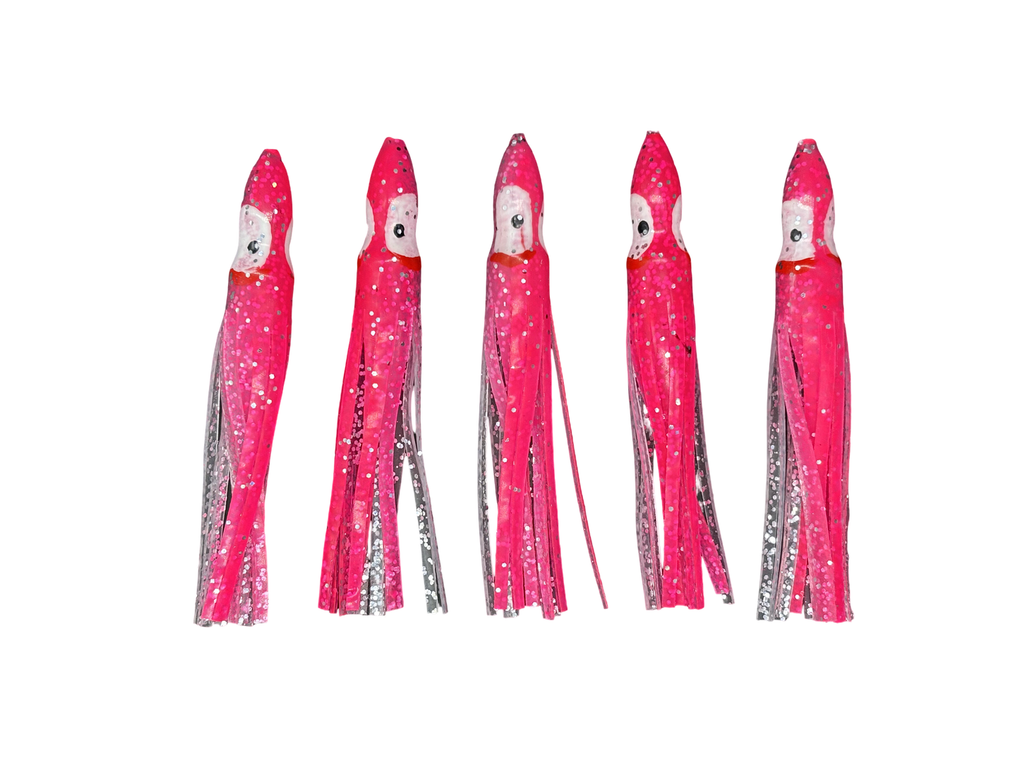 4.5" Hoochie Skirts - 5 Pack
