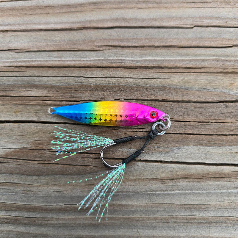 Mercenary Micro Slow Pitch Jig – 4-Pack – 10g & 15g